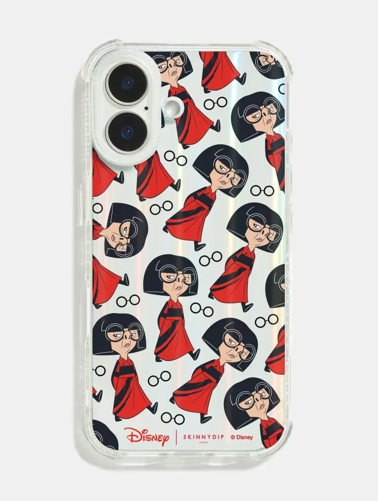 Luxury Detail Disney Edna Mode Repeat Shock iPhone Case