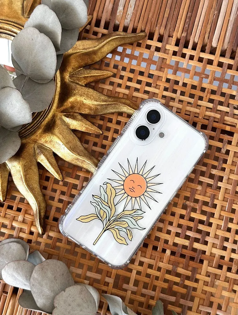 Cai & Jo x Skinnydip Sun-Flower Shock iPhone Case Smooth Outline