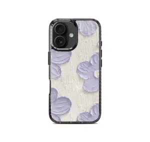 Elegant Finish Design Stylish grip Purple Flowers Pattern Stride 2.0 Phone Case Cover
