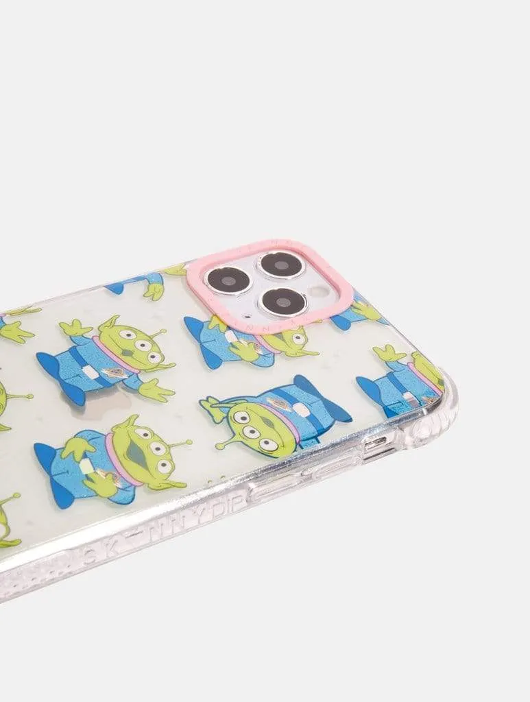 Soft Touch Toy Story Aliens Shock iPhone Case
