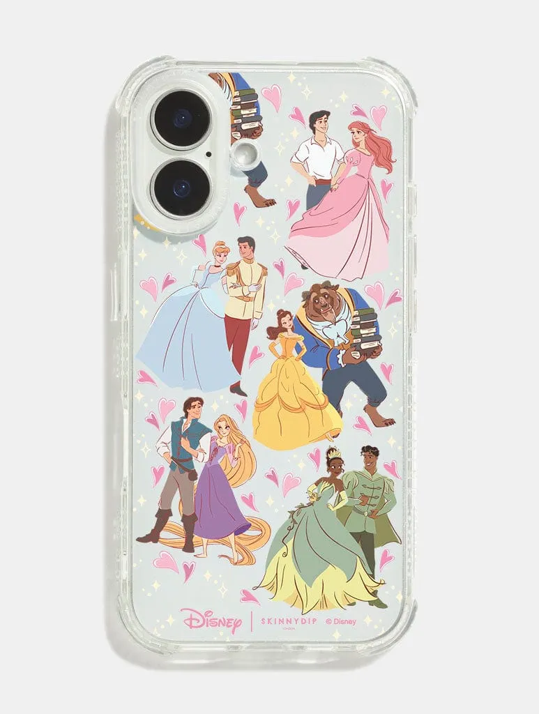 Disney Prince & Princess Shock iPhone Case Vivid Surface Detail