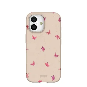 Seashell Lil Flutters iPhone 17 Case Lightweight Protection Minimal Edge