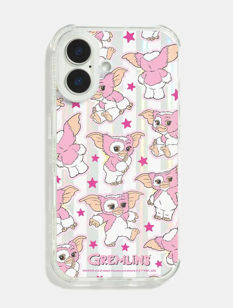 Gremlins x Skinnydip Gizmo Pattern Shock iPhone Case Smooth Finish Comfort Texture Finish