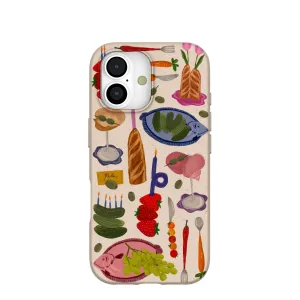 Vibrant Finish Luxury Detail Texture Seashell Surreal Soiree iPhone 17 Case