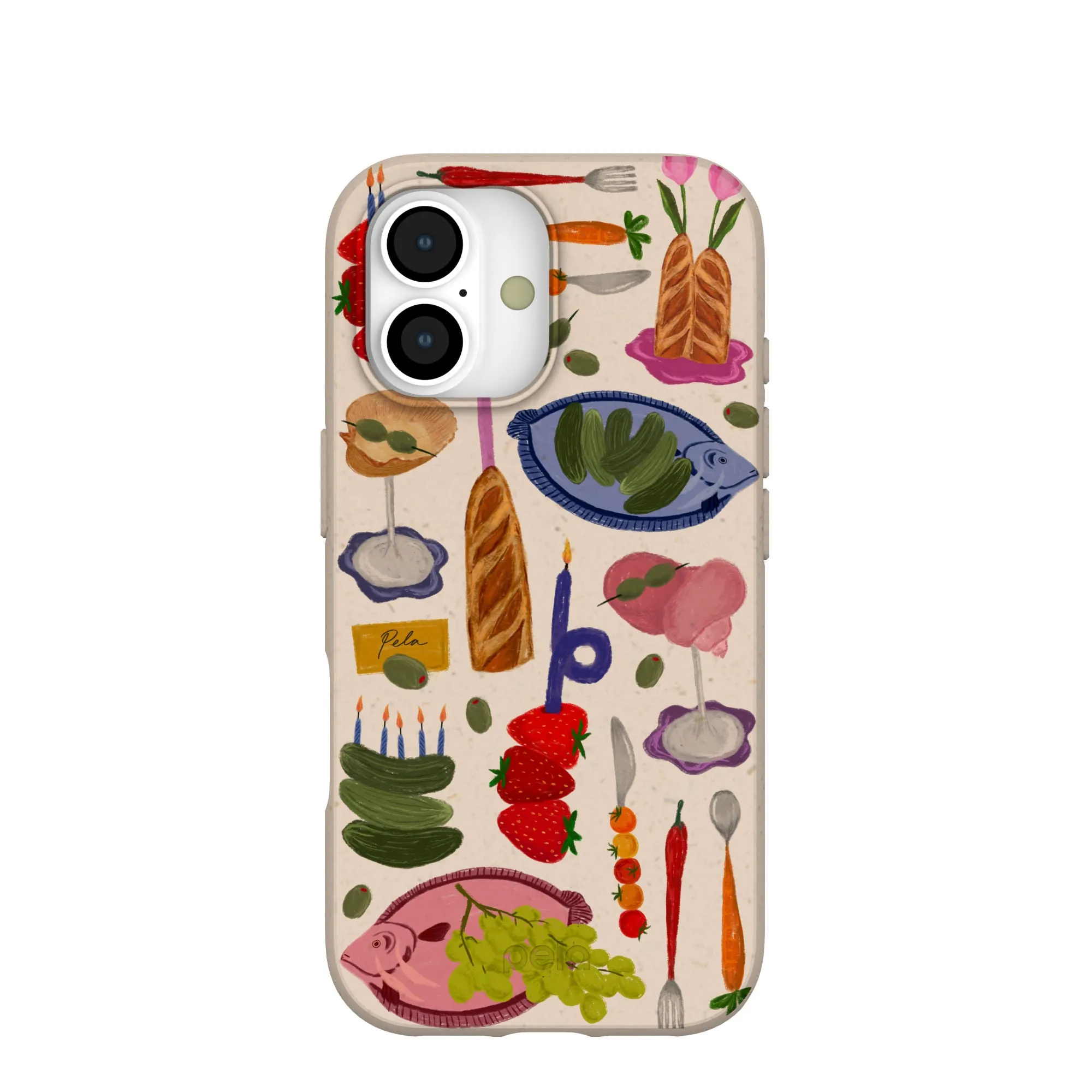Vibrant Finish Luxury Detail Texture Seashell Surreal Soiree iPhone 17 Case