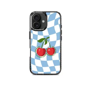 Cherry Checkers Pattern Stride 2.0 Phone Case Cover Creative Form clean design