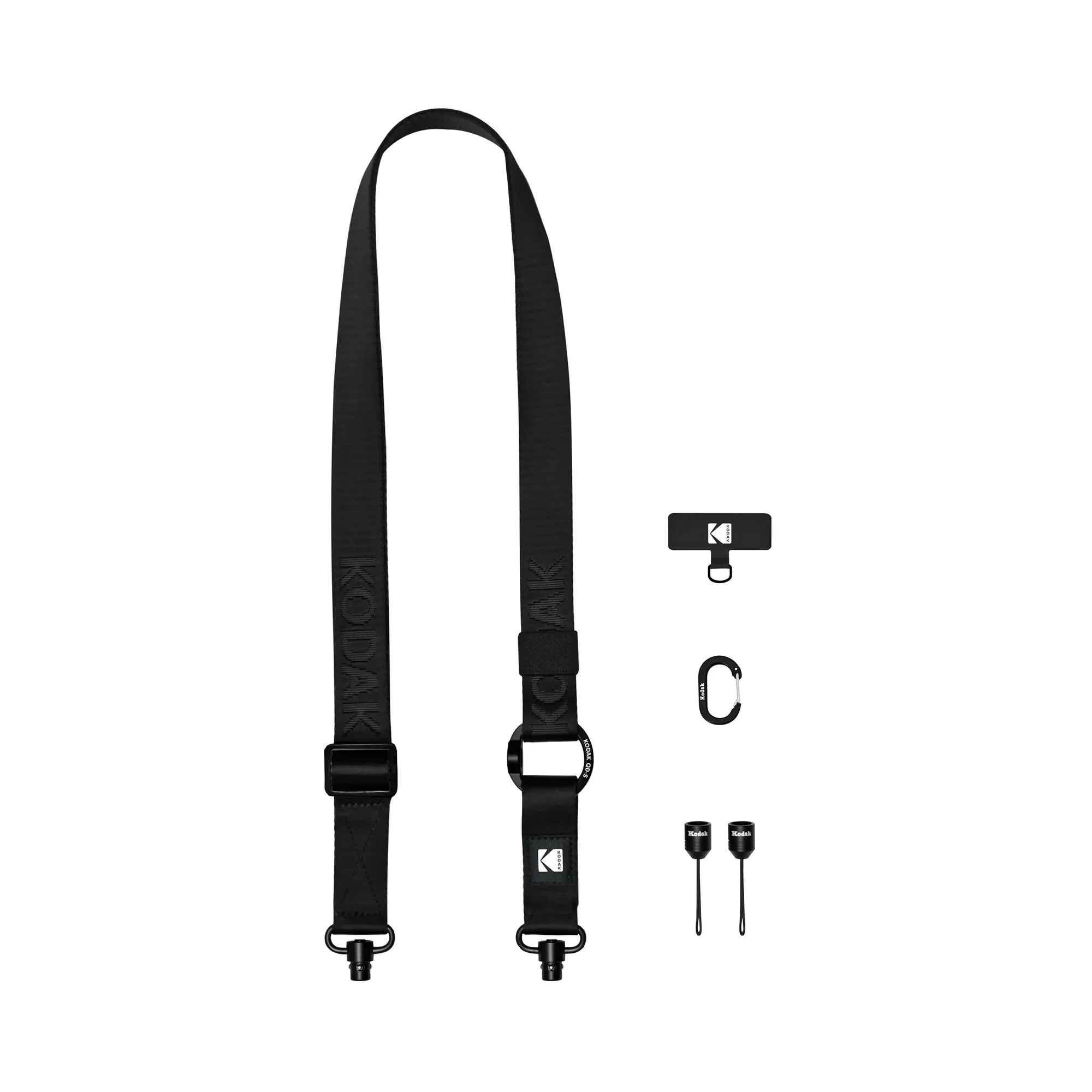 Kodak Multi-Purpose Camera Strap, 32-57" - Black Secure