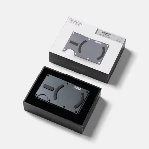 Ridge Plates For MagSafe - Gunmetal Minimalist Carrying Premium Snap Grab Slot