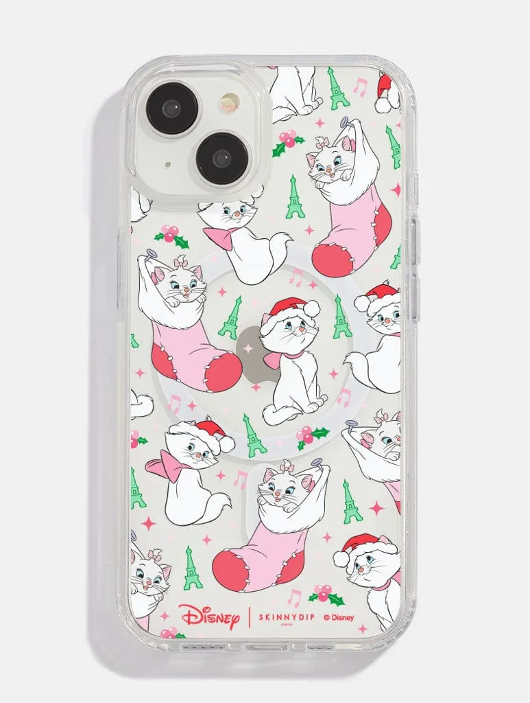 Disney Christmas Marie MagSafe iPhone Case Flexible Layer Design