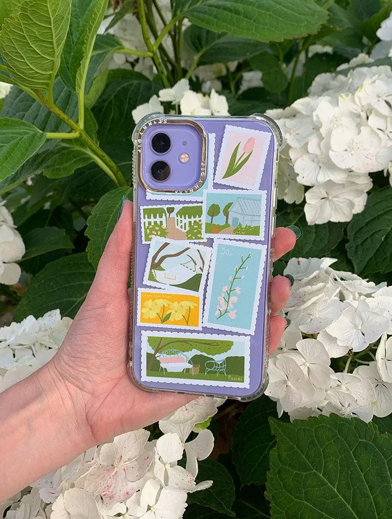 Imogen Joyce x Skinnydip Spring Stamps Shock iPhone Case Vivid Pattern Modern Edge