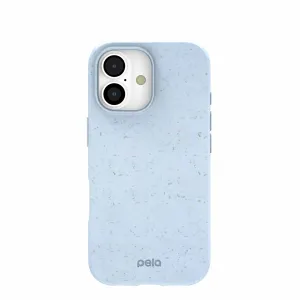 Powder Blue iPhone 17 Case Protective Build