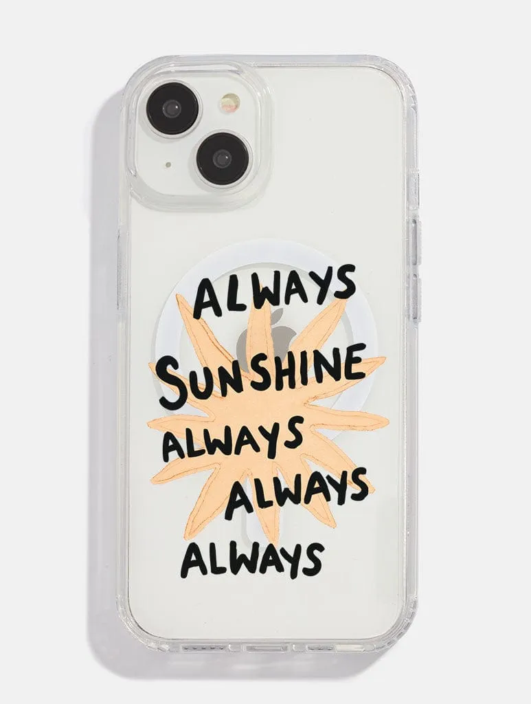 Full Coverage Hand And Palm x Skinnydip Always Sunshine MagSafe iPhone Case
