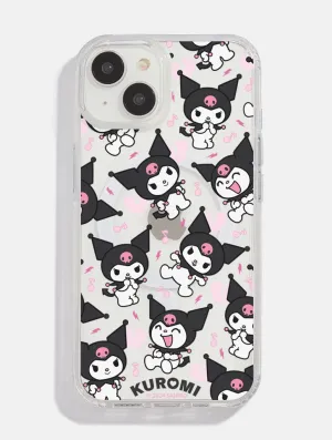 Hello Kitty x Skinnydip Kuromi Black MagSafe iPhone Case Cushioned Edge Flexible Material