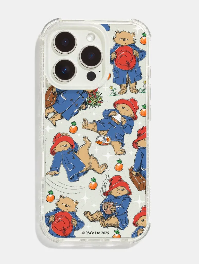 Modern Surface Design Modern Texture Look Paddington x Skinnydip Paddington Repeat Shock iPhone Case