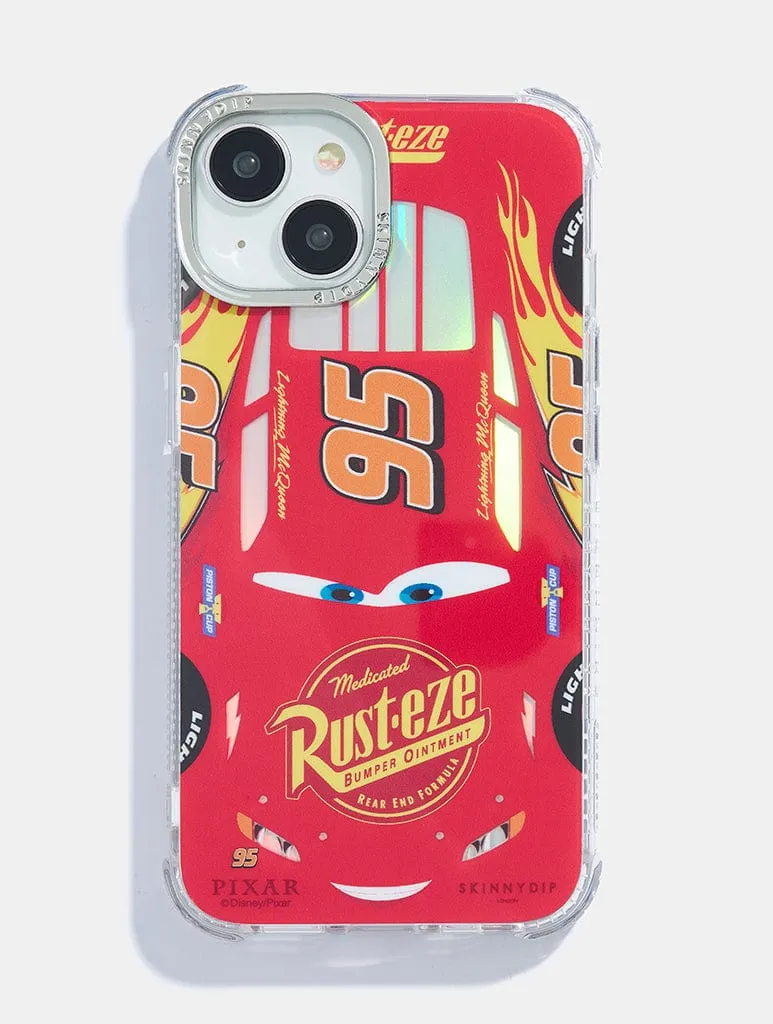 Disney Lightning McQueen iPhone Shock Case Vivid Design Texture Smooth Texture