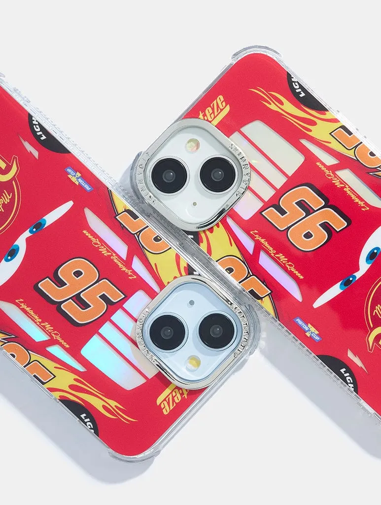 Premium Detail Disney Lightning McQueen iPhone Shock Case