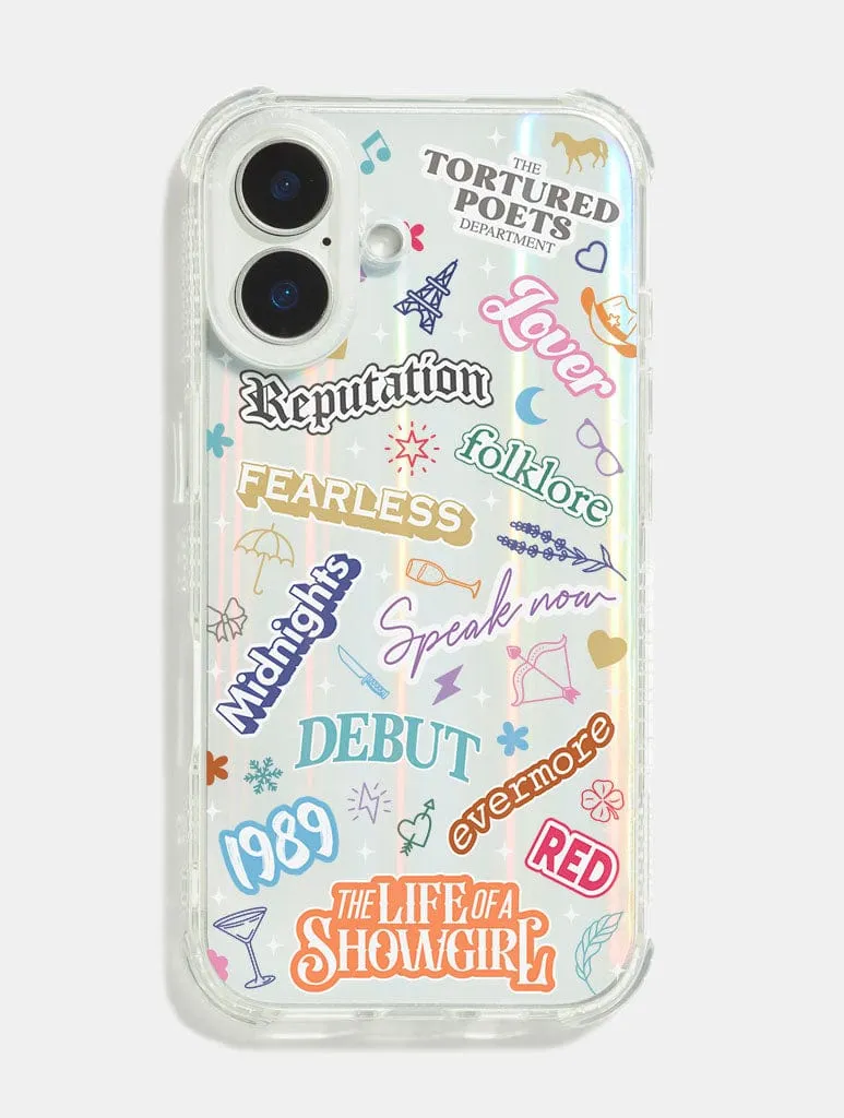 Protective Layer Matte Edge Taylor Albums Shock iPhone Case