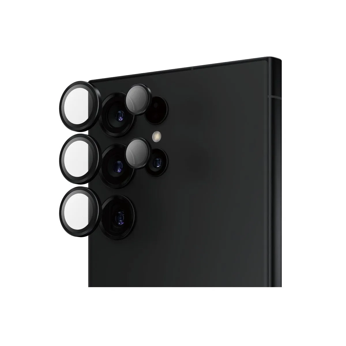 Blue Light Defense SAFE. by PanzerGlass? Camera Lens Protector Black Samsung Galaxy S24 Ultra