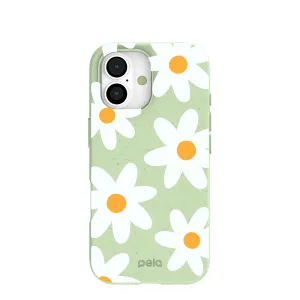 Protective Form Fit Sage Green Daisy iPhone 17 Case
