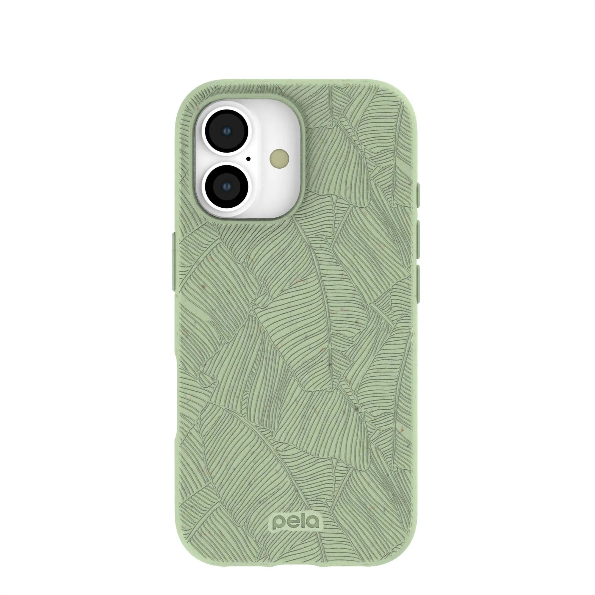 Sage Green Lushy Leaves iPhone 17 Case Colorful Design