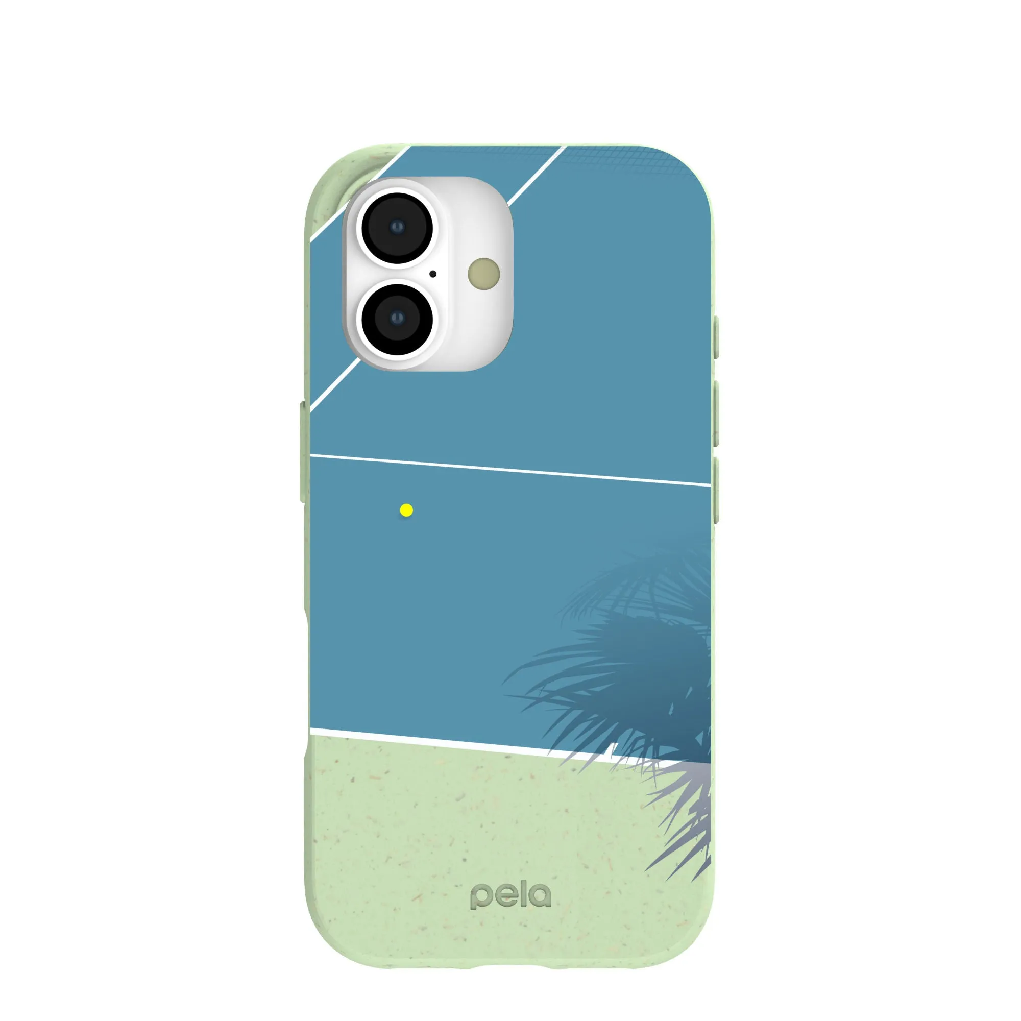 Sage Green Tennis Court iPhone 17 Case daily protection