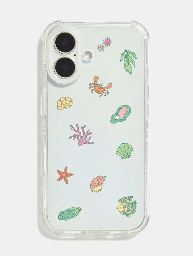 Matte Build Refined Texture Sam Buttrick x Skinnydip Under The Sea Shock iPhone Case
