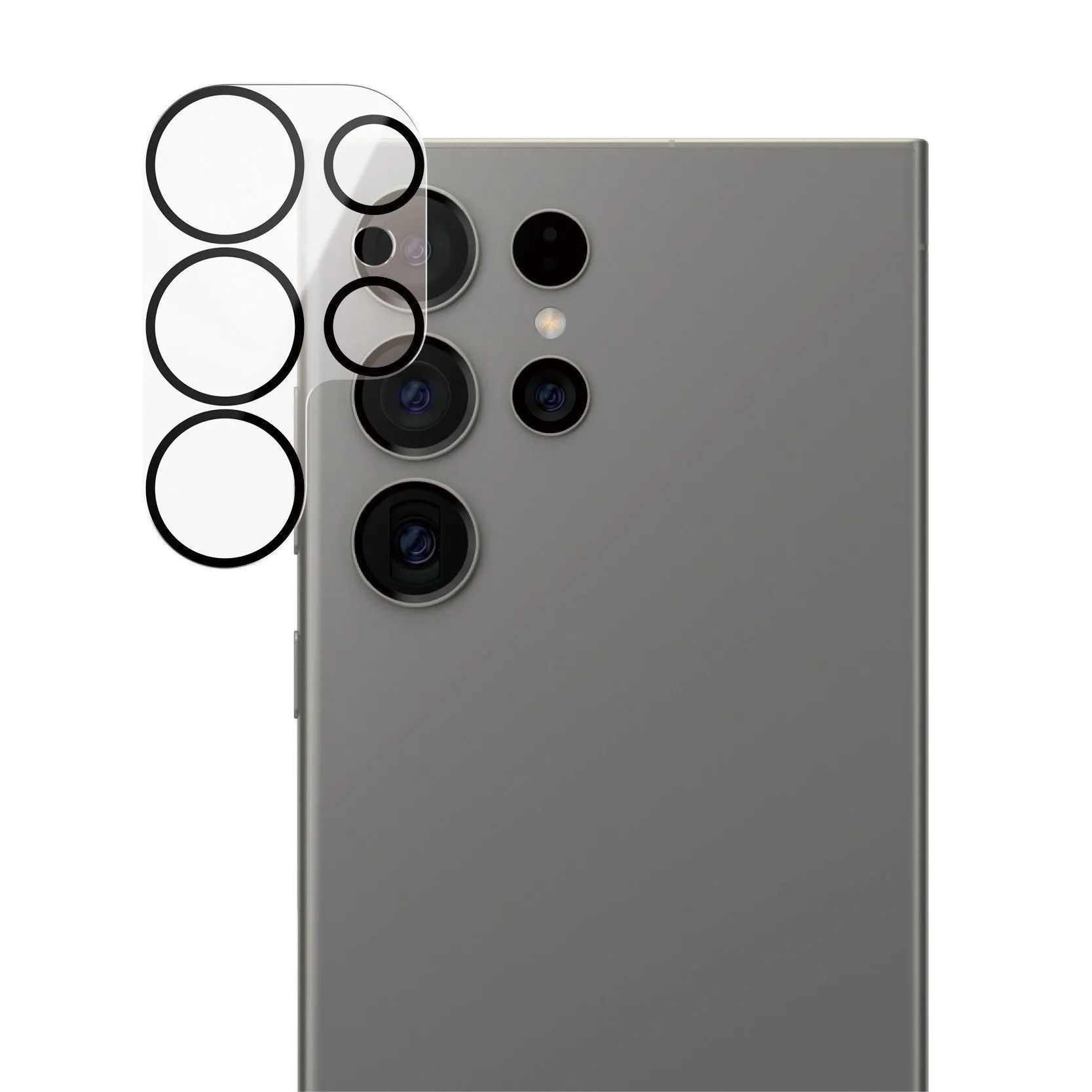 Edge Defense PanzerGlass? PicturePerfect Camera Lens Protector Samsung Galaxy S24 Ultra