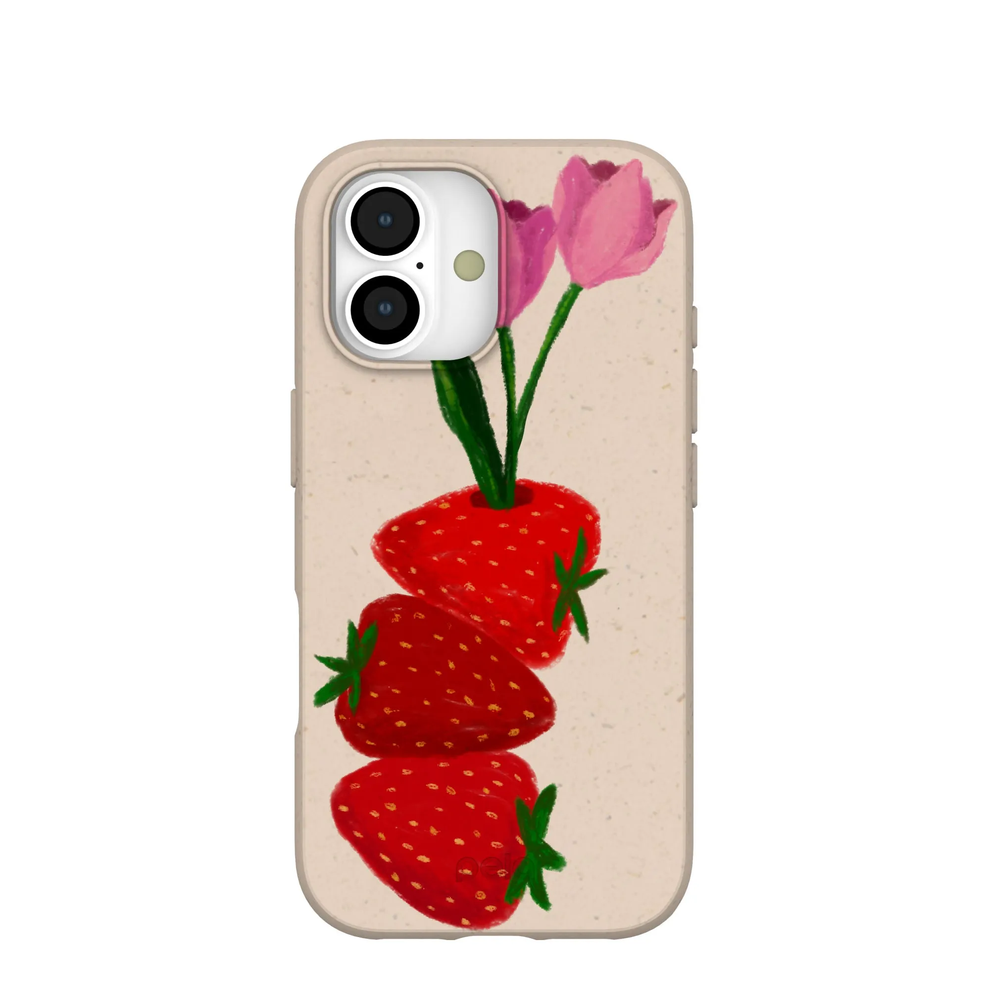 Seashell Berry Bloom iPhone 17 Case Minimal Surface