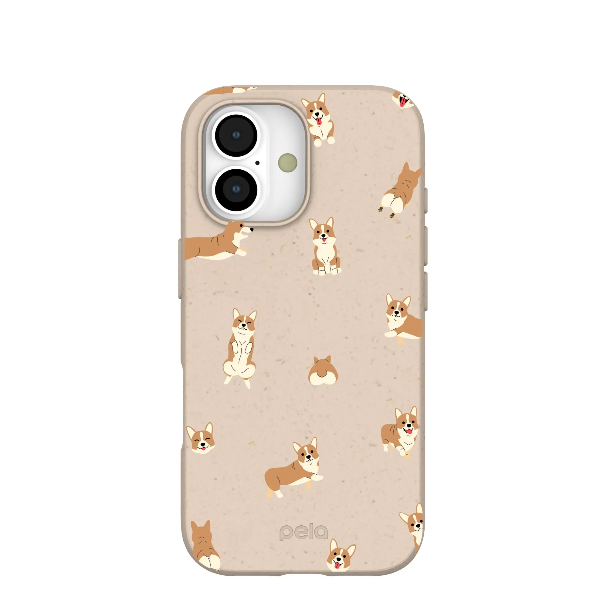 Seashell Corgi Cuties iPhone 17 Case Compact Build Stylish Layer