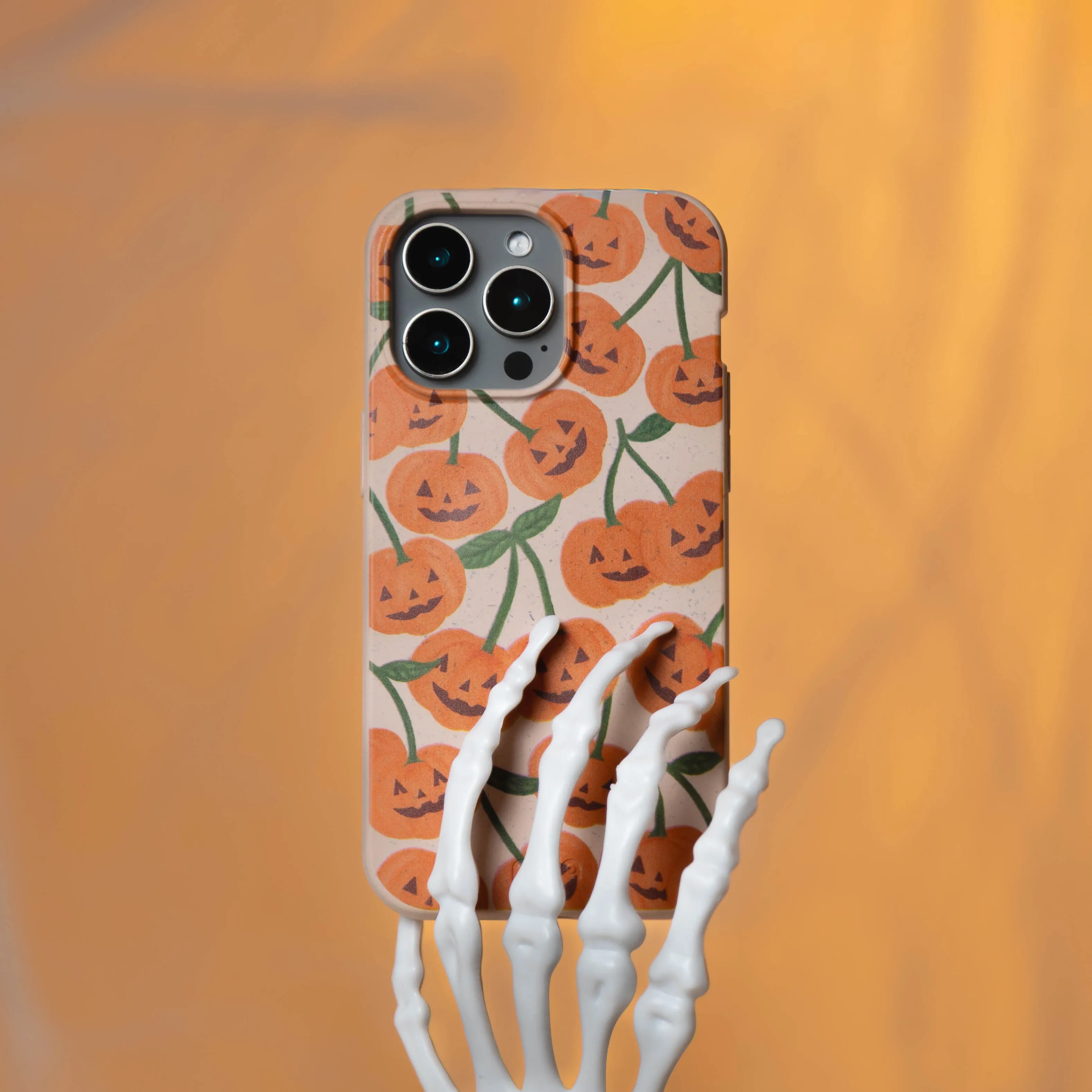 Seashell Creepy Crop iPhone 17 Case Polished Finish Texture Rugged Frame Design