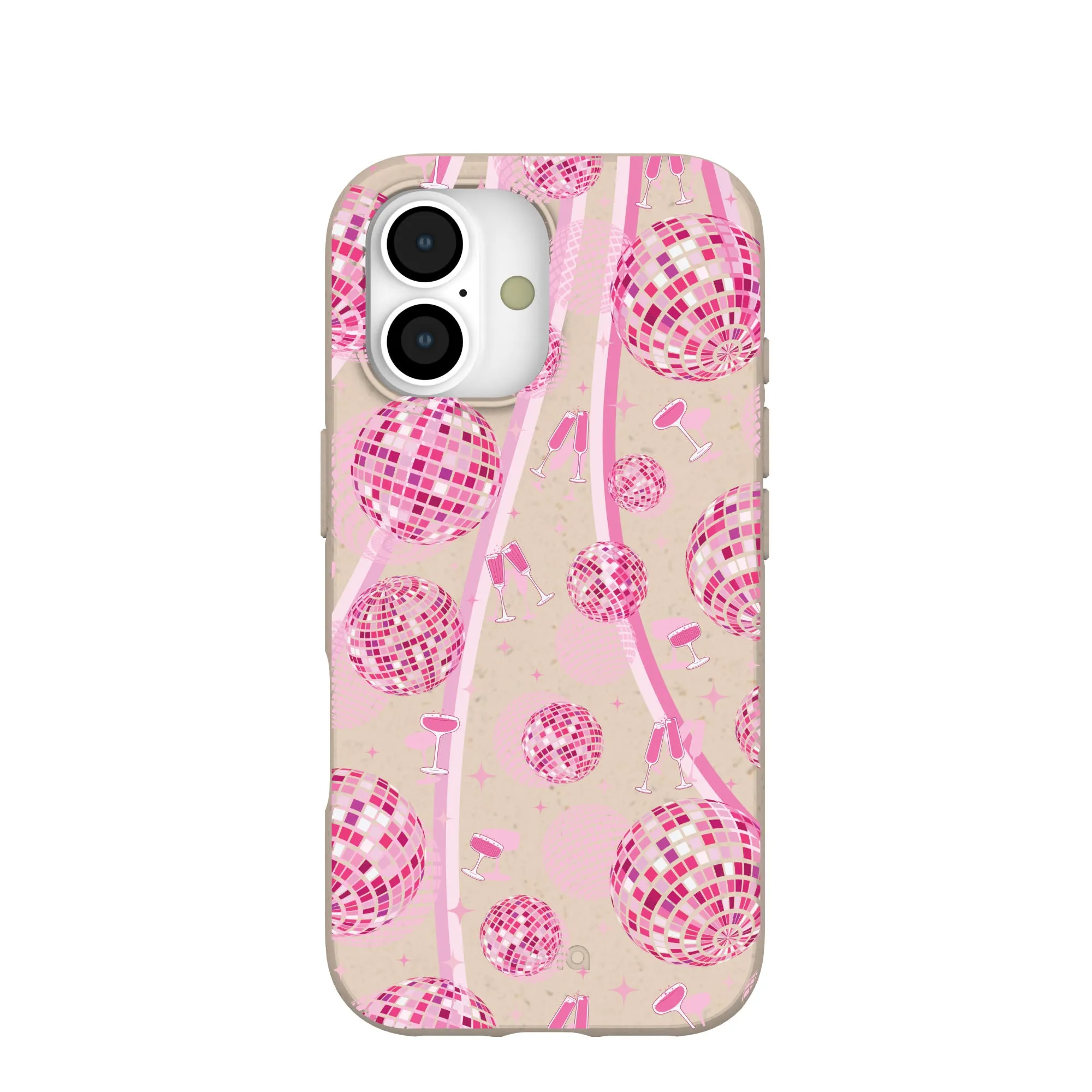 Slim Feel Creative Design Seashell Dancing Lights iPhone 17 Case