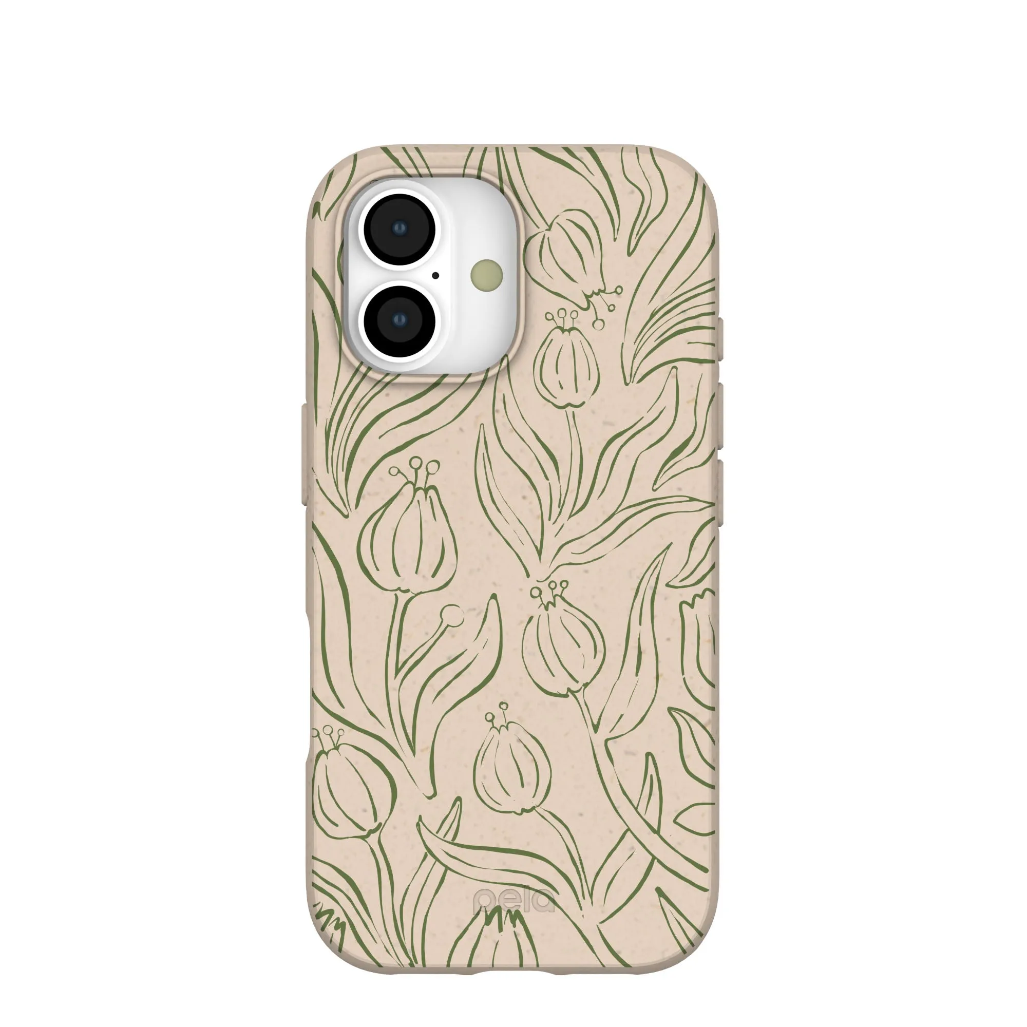 Matte Shield Seashell Floral Flow iPhone 17 Case