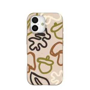 Seashell Forest Gems iPhone 17 Case Modern Look Elegant Texture