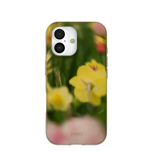Matte Texture Layer Protective Corners Seashell Full Bloom iPhone 17 Case
