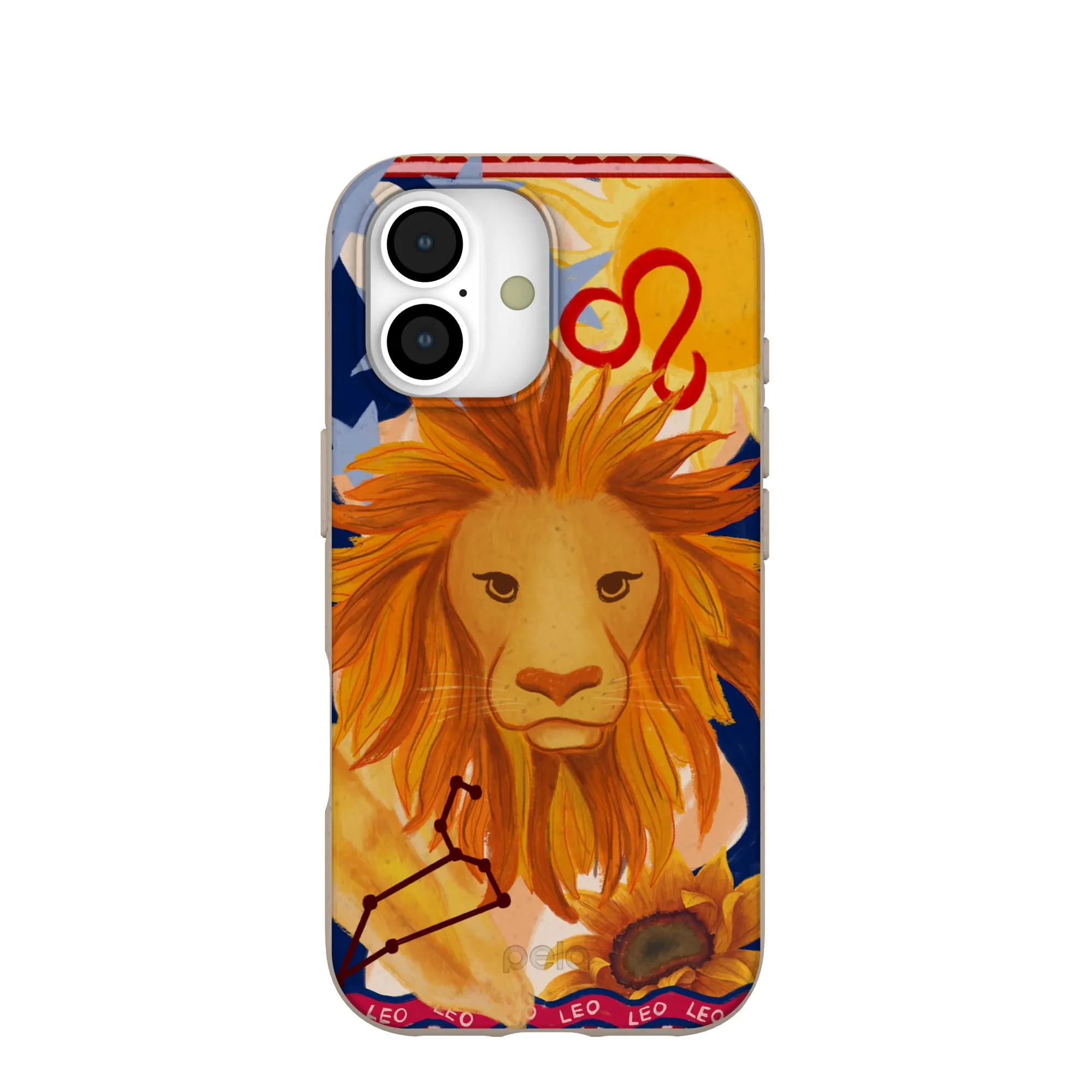 Seashell Leo Lion iPhone 17 Case Slim Feel