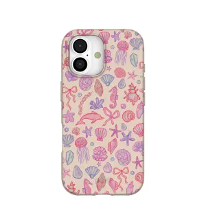 Seashell Mermaid Dreams iPhone 17 Case Vivid Pattern Design Comfort Feel