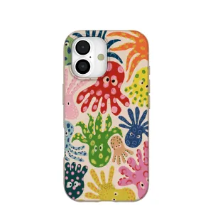 Seashell Octopi iPhone 17 Case Customizable Option Fashion Design