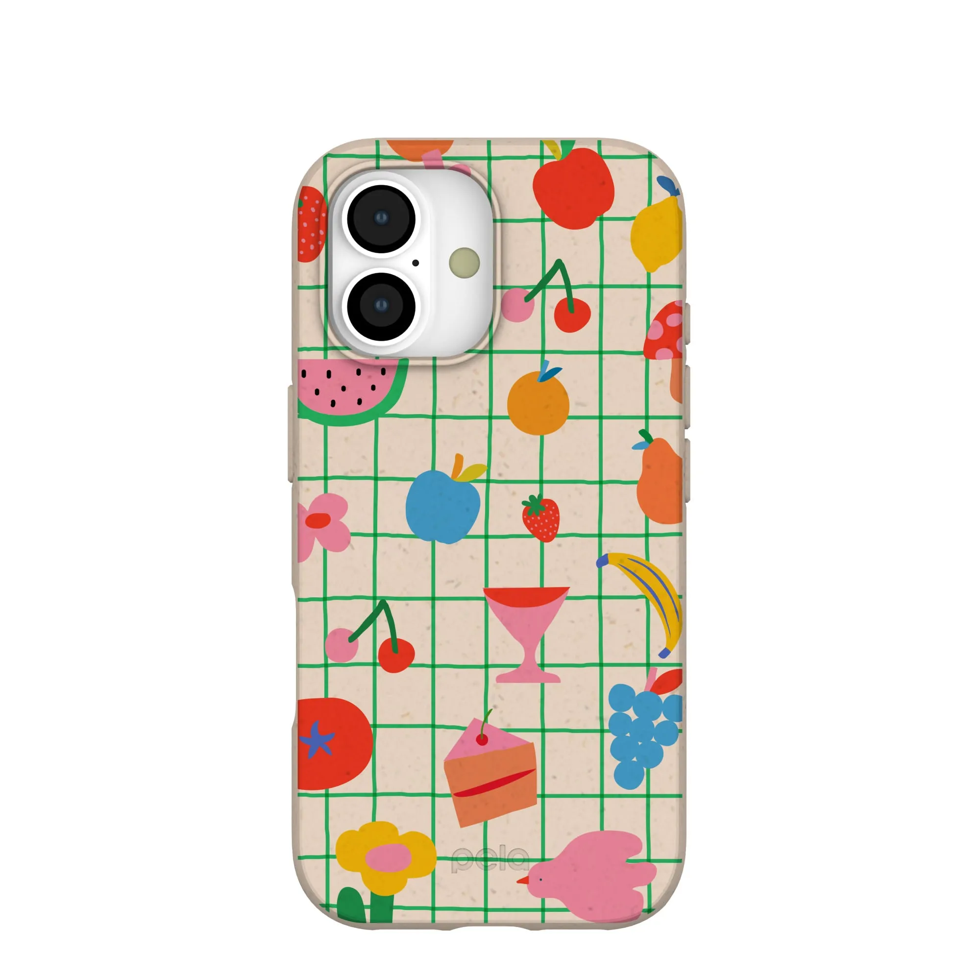 Seashell Picnic Day iPhone 17 Case Hybrid Grip Stylish Shape