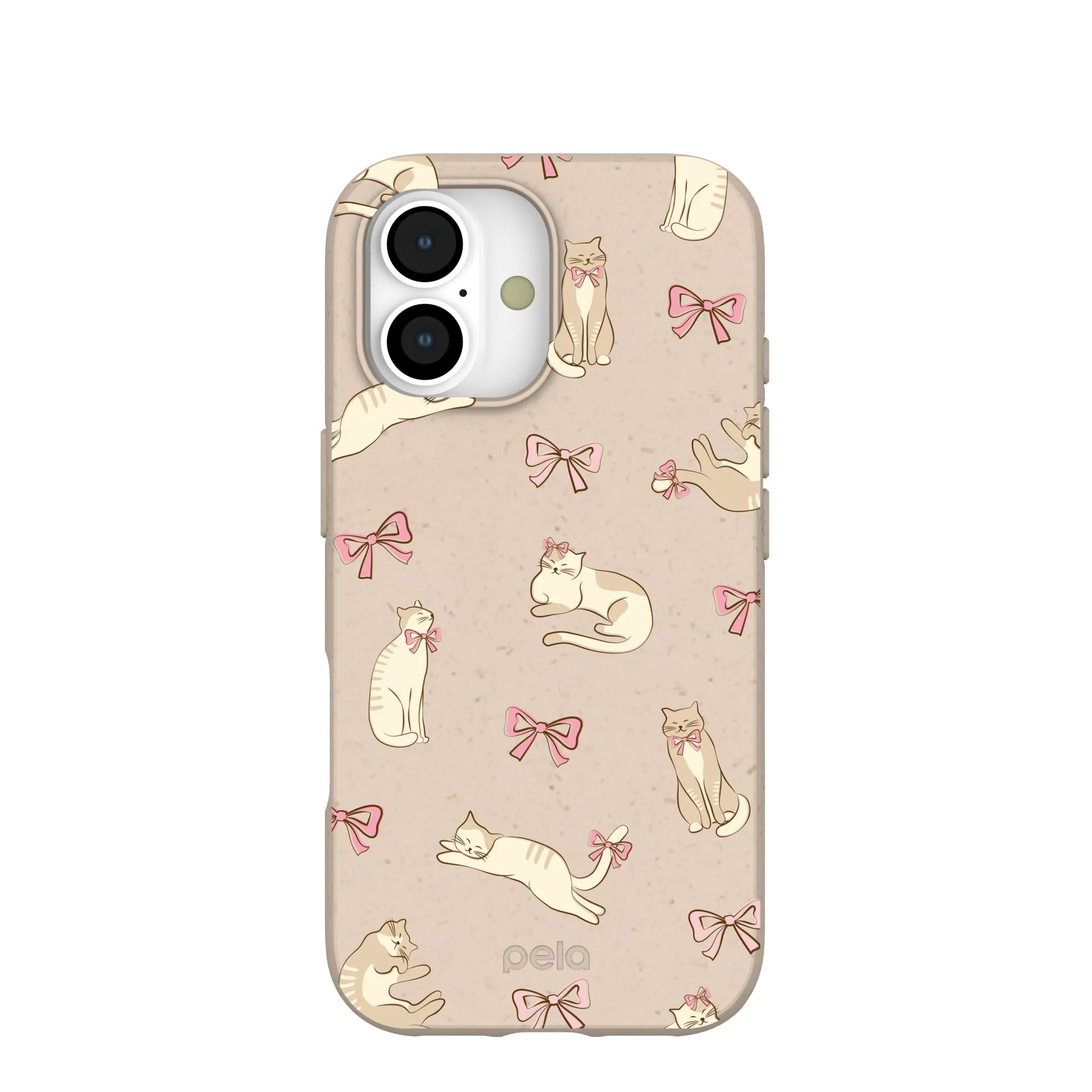 Seashell Purrfect iPhone 17 Case Handy Use Soft Edge Detail
