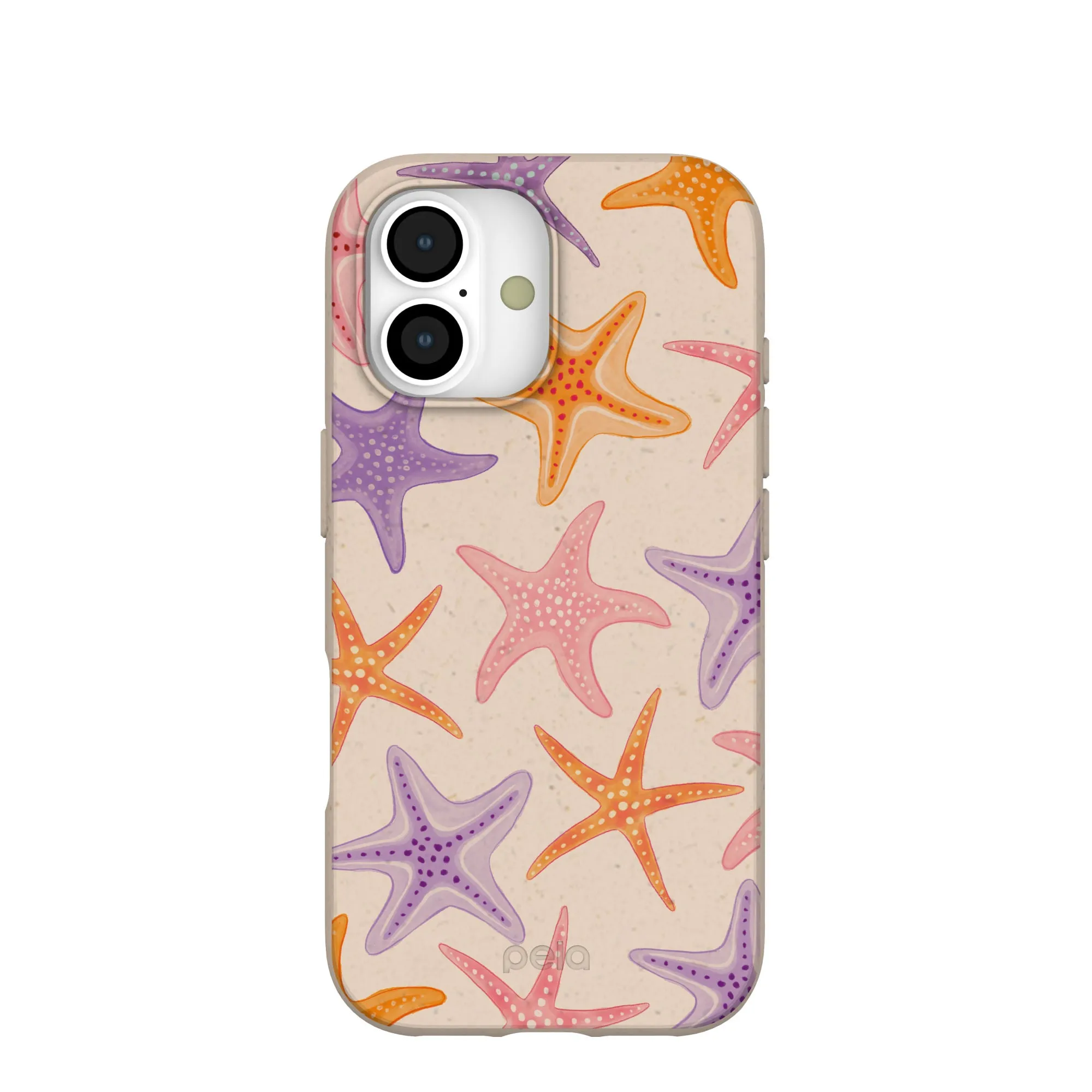 Seashell Starfish Parade iPhone 17 Case Daily Grip Soft Touching