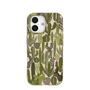 Seashell Succulent Cacti iPhone 17 Case Elegant Style