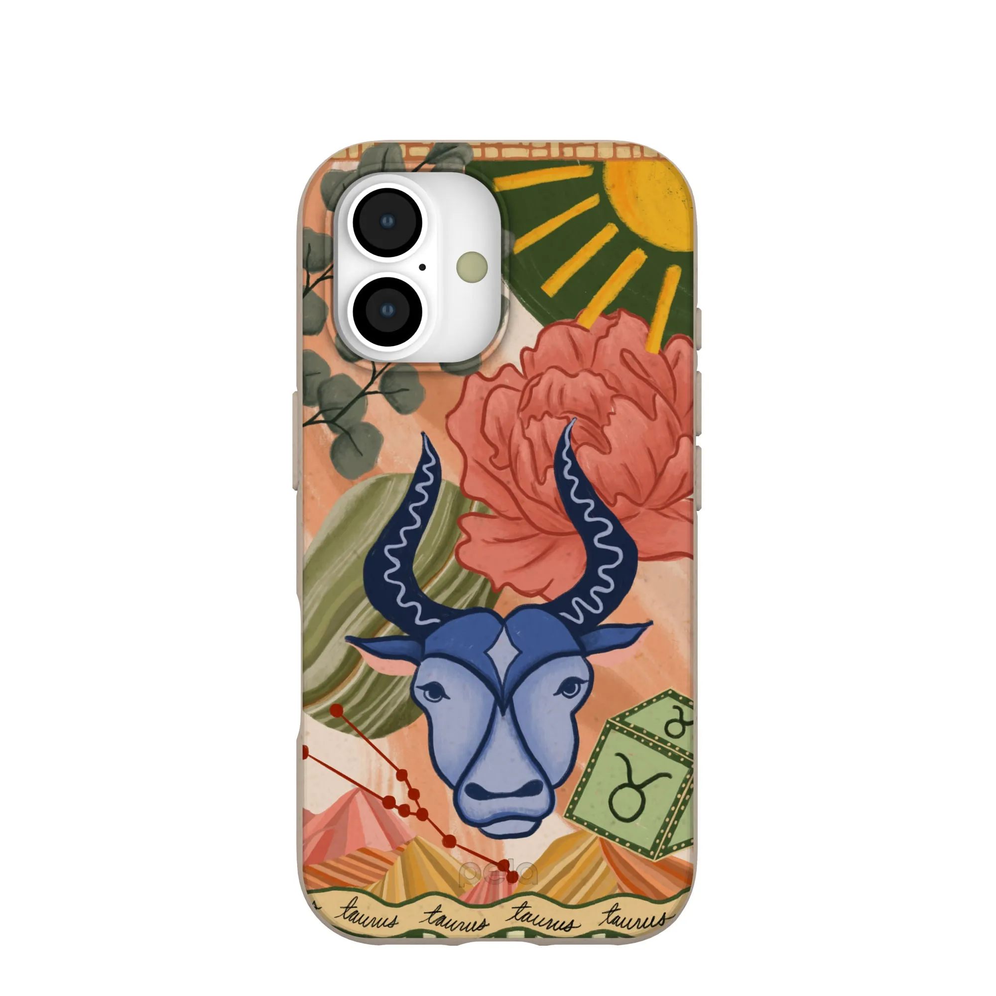 Luxury Detail Texture Seashell Taurus Bull iPhone 17 Case