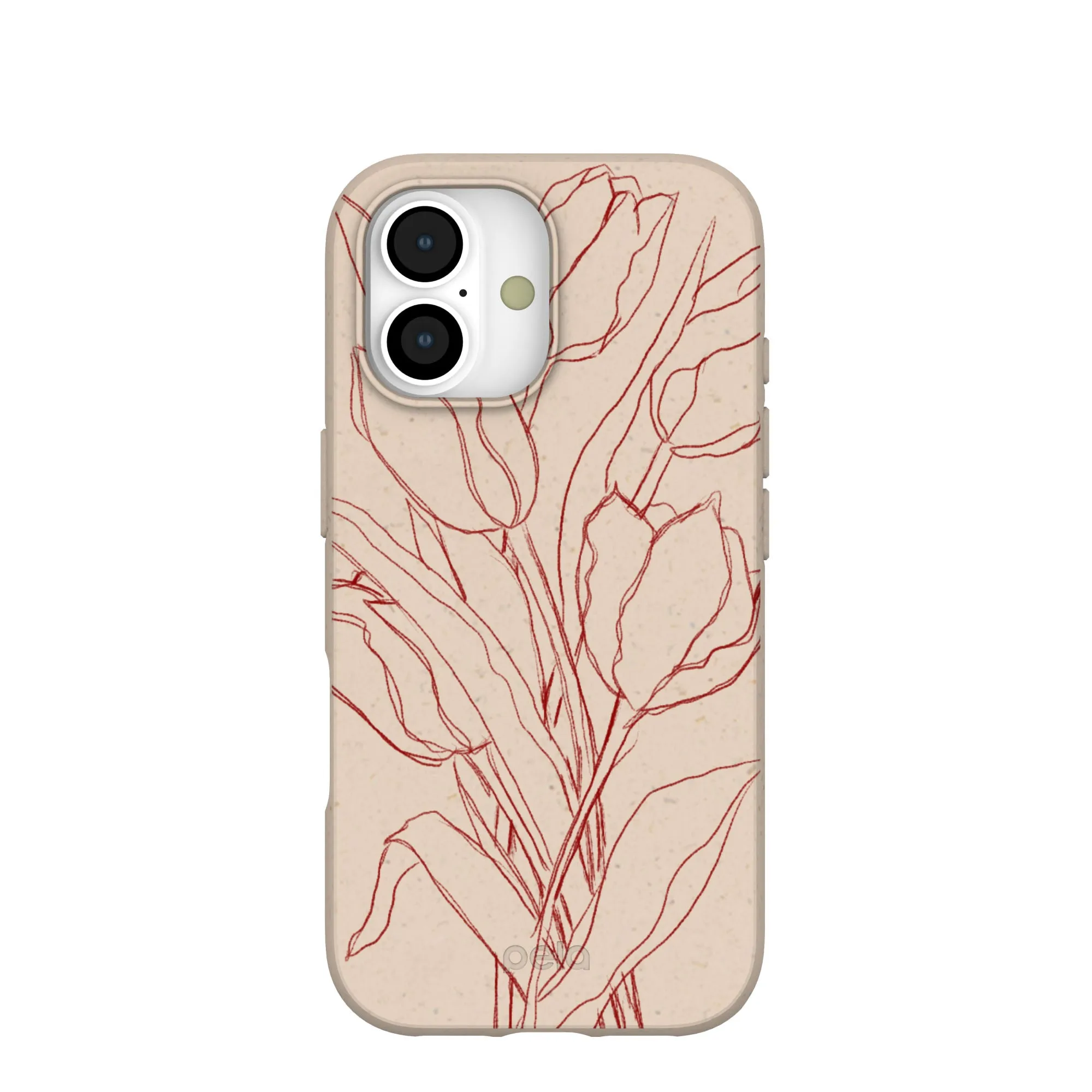 Shock Guard Seashell Tulip Bouquet iPhone 17 Case