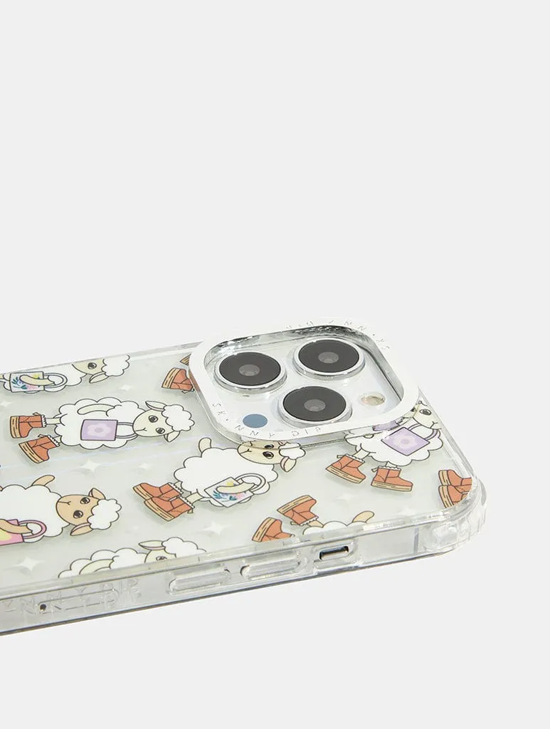 Sheepaholic Shock iPhone Case Rugged Surface Compact Shell