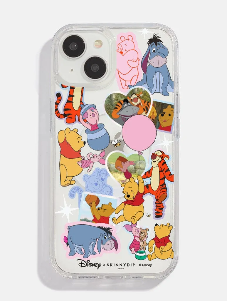 Disney Winnie the Pooh Sticker MagSafe iPhone Case Anti glare