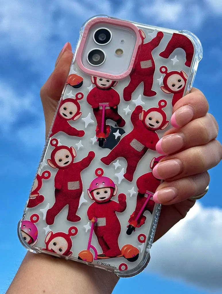 Teletubbies x Skinnydip Po Shock iPhone Case Ergonomic grip Polished Layer