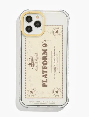 Durable Pattern Texture Harry Potter x Skinnydip Hogwarts Express Ticket Shock iPhone Case