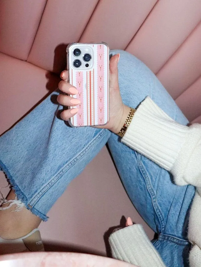 Light Protection Anti Scratch Layer Duchess Plum x Skinnydip Lush Lobsters Shock iPhone Case
