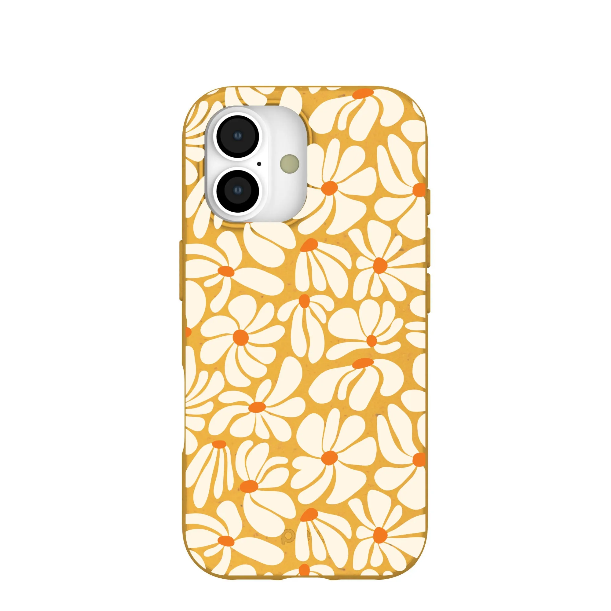 Honey Funky Petals iPhone 17 Case Premium Material Modern Grip Texture