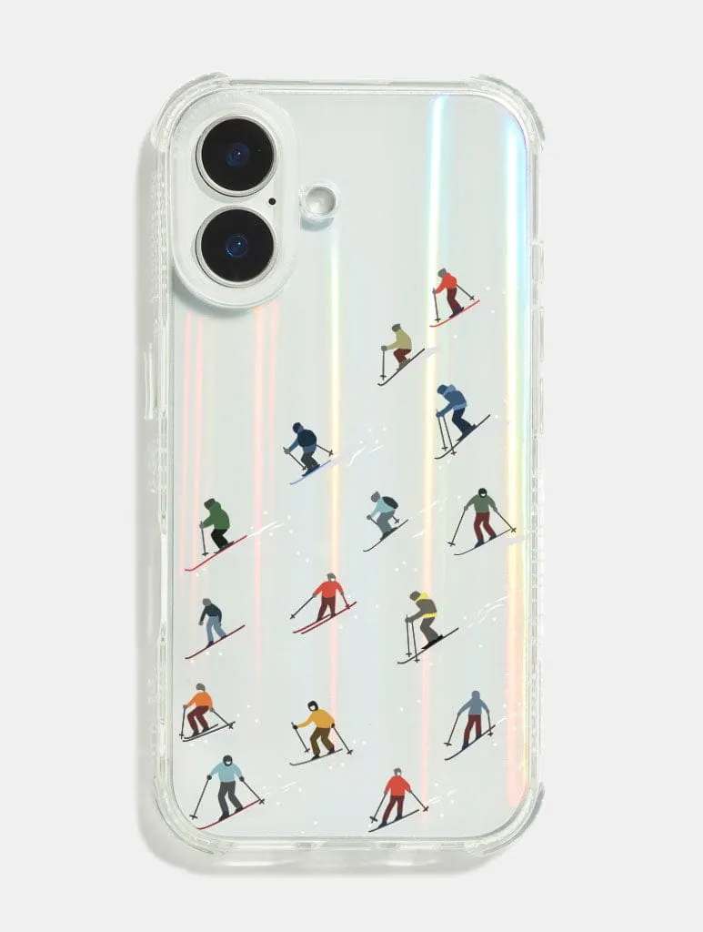 Skiers Shock iPhone Case Smooth Design